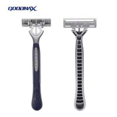 GoodMax PrecisionEdge 5 -Pack Razor for Men – Ultra-Smooth Shave, Lubricating Strip, Pivot Head, Refillable Handle – Premium Shaving Kit for Face & Body